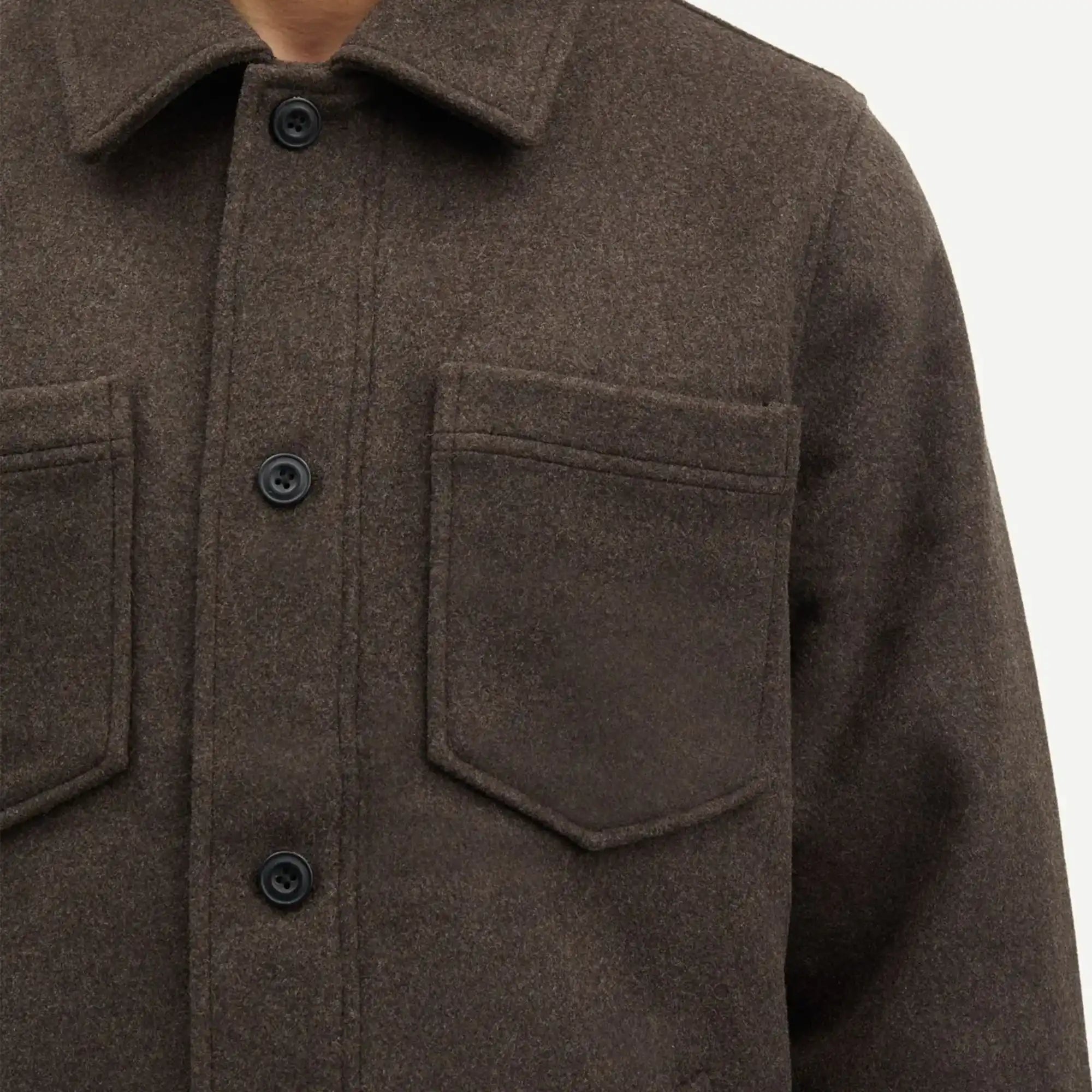 Pally Shirt Jacket Chocolate Torte